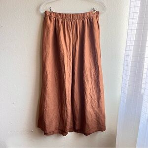 Jamie Haller linen Tan Maxi Skirt